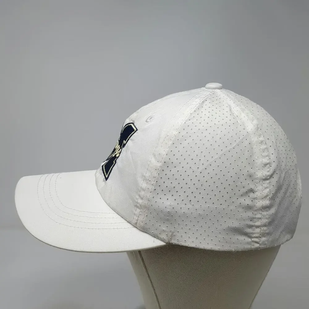 Port Authority Vikings White Baseball Cap One Size Strapback Polyester Mesh Hat